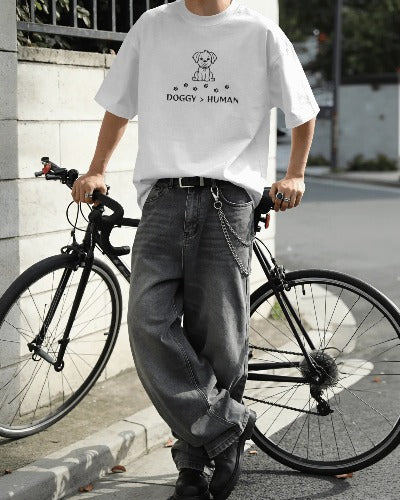 Doggy > Human Premium T-Shirt